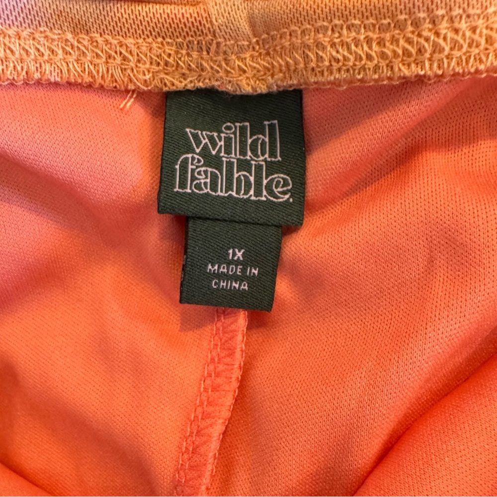 Wild Fable Vibrant Orange Dress - Picture 3 of 3